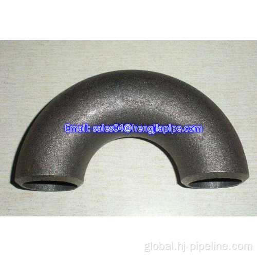 Steel Pipe Elbow ANSI B16.9 180deg wrought butting welding elbow Manufactory